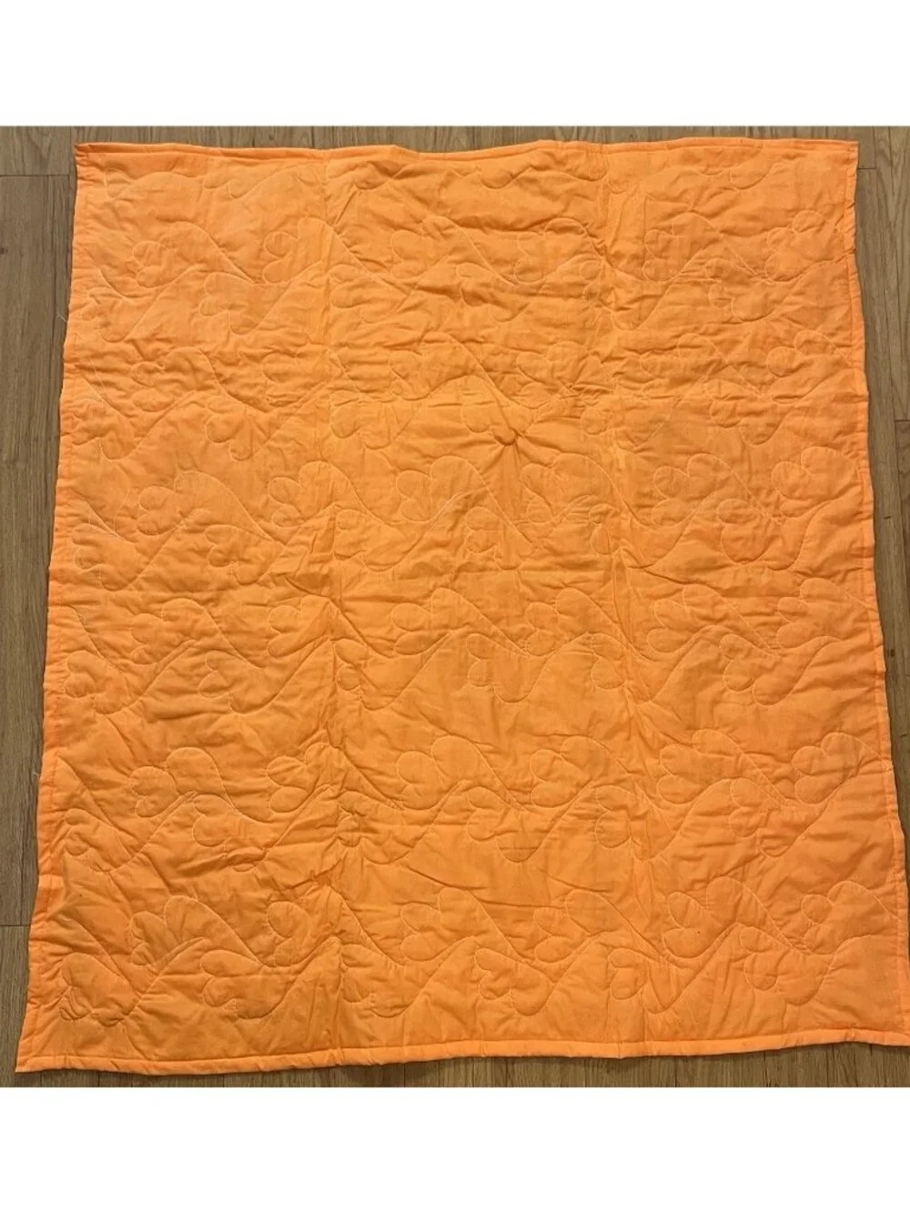 Vintage Sesame Street Baby Toddler Quilt Handmade Nursery Decor 39” X 42”